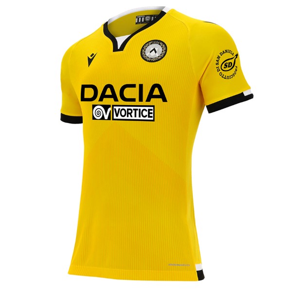 Tailandia Camiseta Udinese Replica Tercera Ropa 2020/21 Amarillo